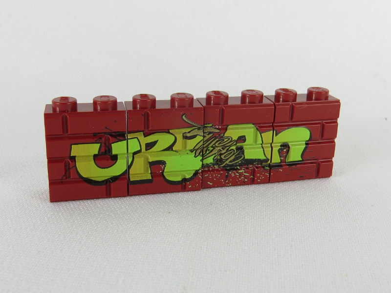 Bild von Mauerstein Graffiti Urban DR